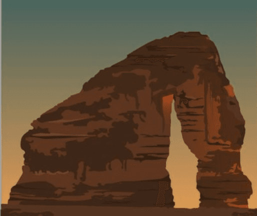 AlUla Elephant Rock